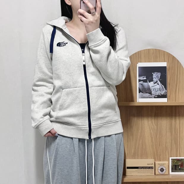 [정품] 노스페이스 오트밀 기모 후집 [ 95 ]