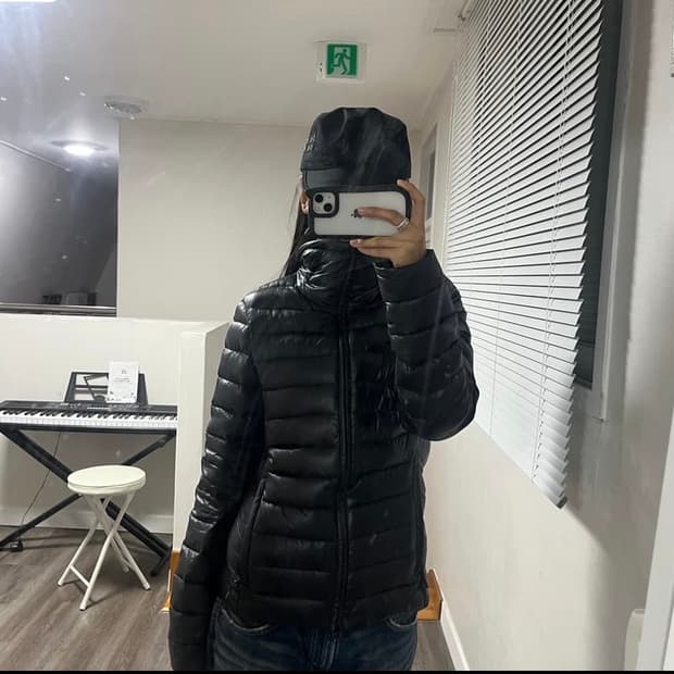 빈티지 검정 군모 