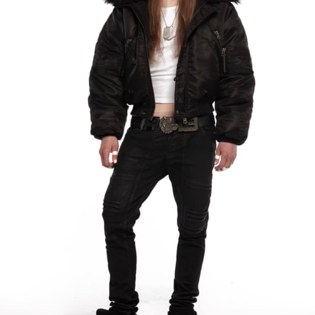 604service N2B FLIGHT JACKET LOOSE FIT