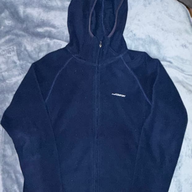 지초이컴포트 후드 플리스 자켓