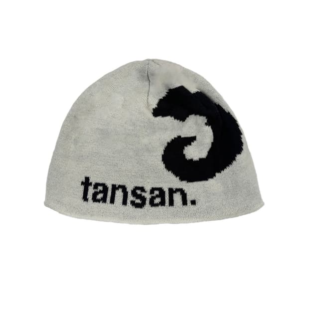 탄산마그네슘 자카드 혼 로고 비니 (아이보리)