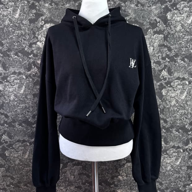 wooalong 우알롱 크롭 후드