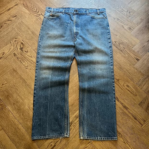 [42]90s 리바이스 USA Made 오랜지탭 517 데님팬츠 L159