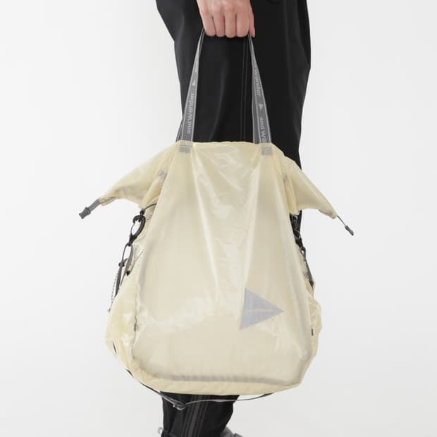 앤드원더 실 토트백 오프화이트(✨새상품)