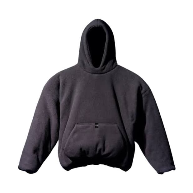 [XL] 이지 갭 폴라플리스 패디드 후드 블랙