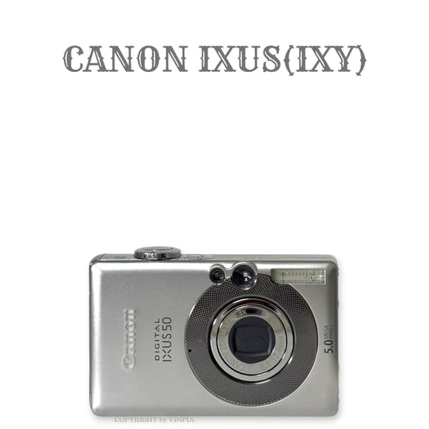 |아이유픽!🫶🏻| 캐논 익서스 50(ixus 50) 디지털 카메라