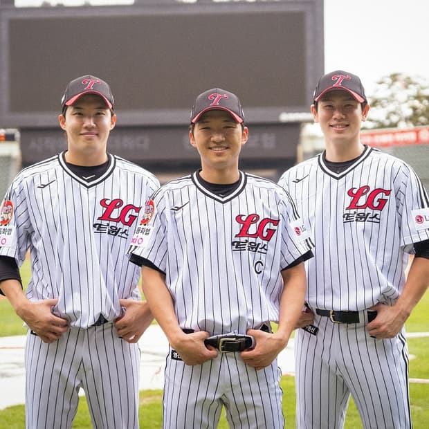 LG트윈스 어센틱 클래식 올드 유니폼