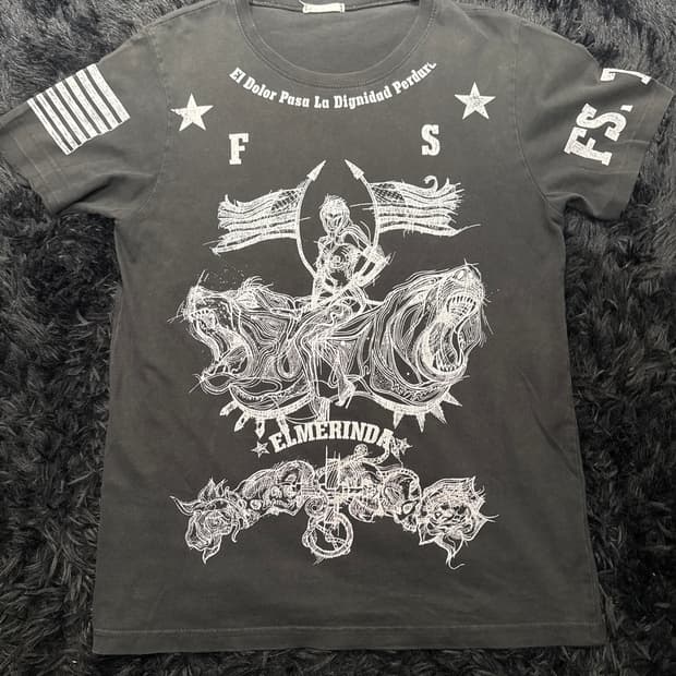 Davil Lion Black T-shirt