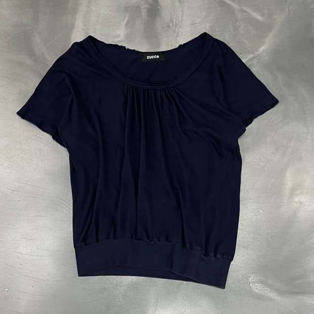 주카 벌룬 셔링 하프탑 y18567