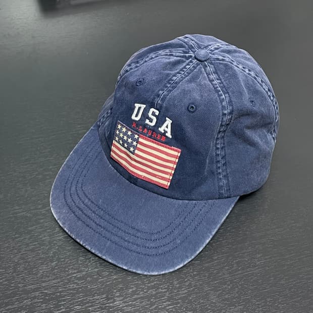 폴로 랄프로렌 성조기 모자 볼캡