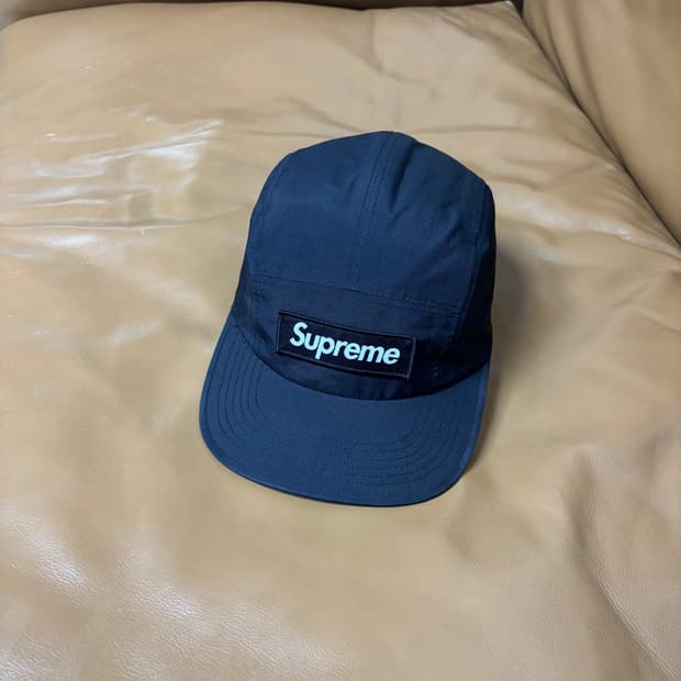 슈프림 캠프캡 모자 박스로고 25ss 고어텍스 블랙