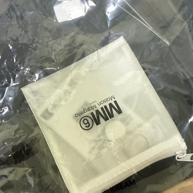 MM6 마르지엘라 뉴메릭 미니멀 시그니처 링 실버 팔라듐