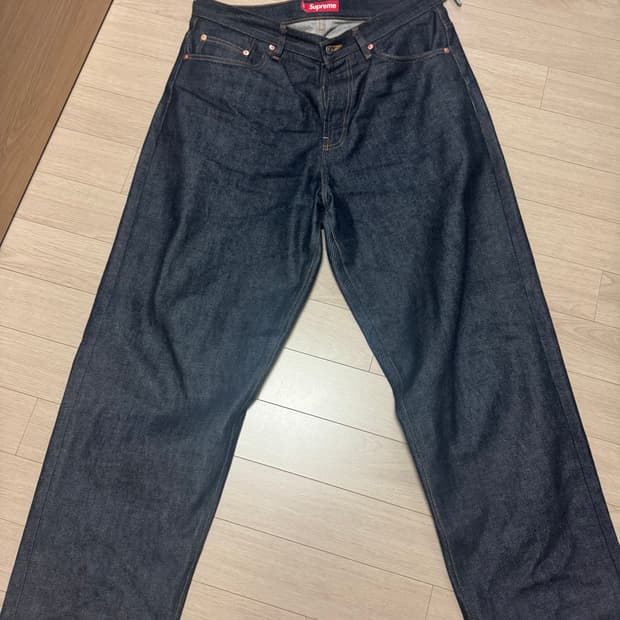 슈프림 배기 셀비지 진 34