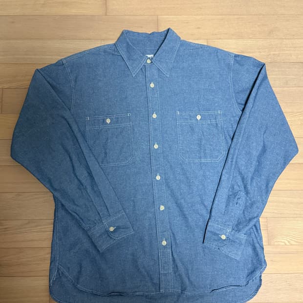 브론슨 논스탁 샴브레이 셔츠