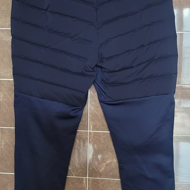 (남성m사이즈) Volvik 퀼팅 패딩 바지(거위100)