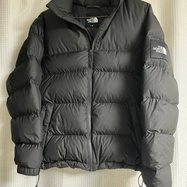 노스페이스 눕시 1992 블랙 100/L 패딩 (3회착)