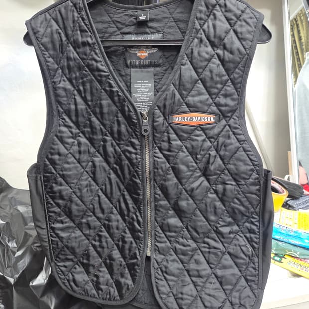 할리데이비슨  퀼링   조끼