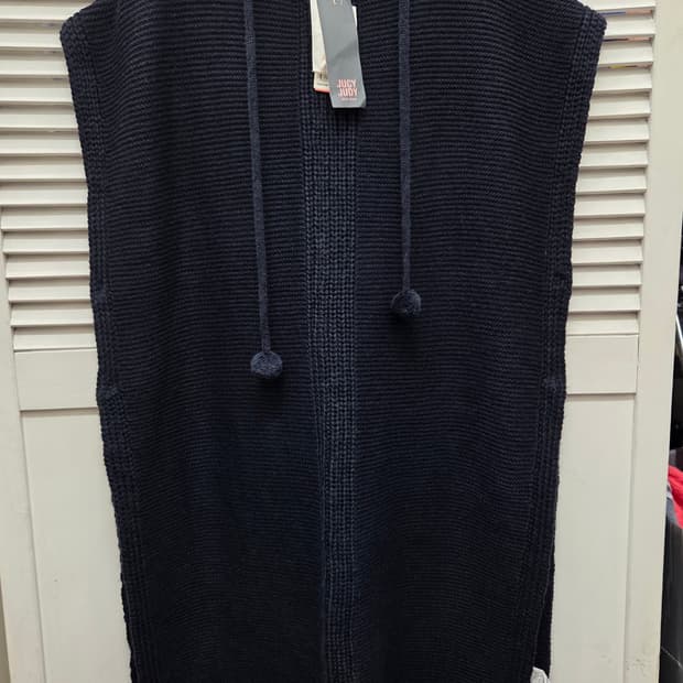 쥬시쥬디 니트 롱 베스트