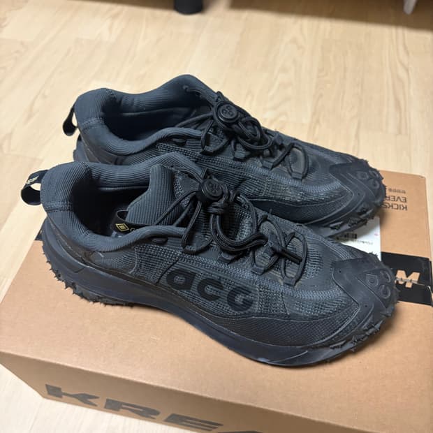 나이키 ACG 마운틴 플라이 2 로우 고어텍스 블랙 265