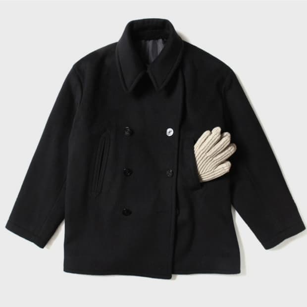 토마스모어 피코트 블랙(XS)