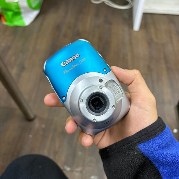 캐논 파워샷 d10 디지털카메라