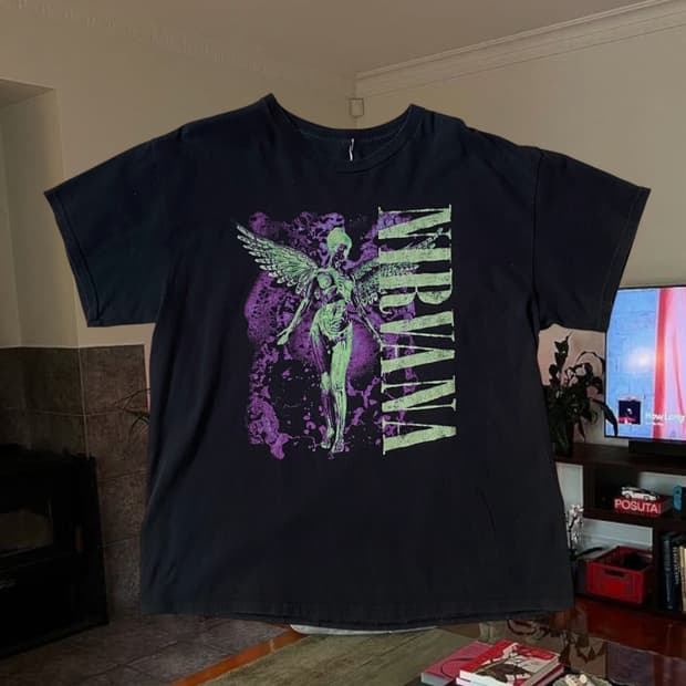 너바나 반팔 티셔츠 (Man 2XL) AB1293