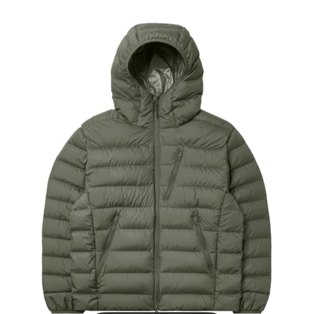 무신사 스탠다드 패딩 자켓 카키