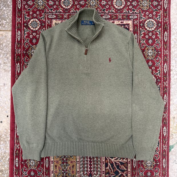 폴로 랄프로렌 헤비코튼 쿼터집 [ 100-105 ]