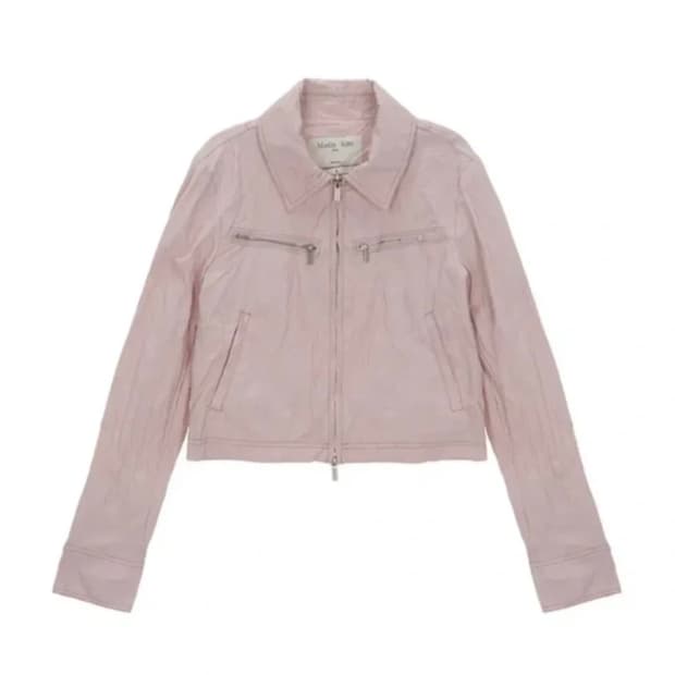 마뗑킴 matain kim 크링클 크롭 점퍼 