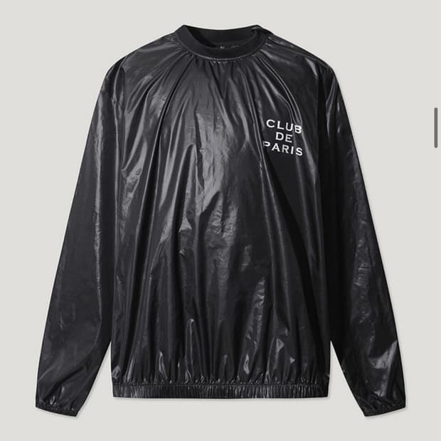 이로 로고 우븐 맨투맨