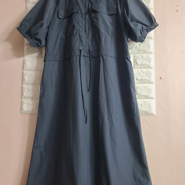 Bonispax 차콜색 롱 원피스 L사이즈