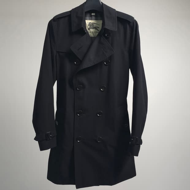 버버리 정품 PRORSUM 영국생산 블랙 트렌치코트 클래식 아카이브 10
