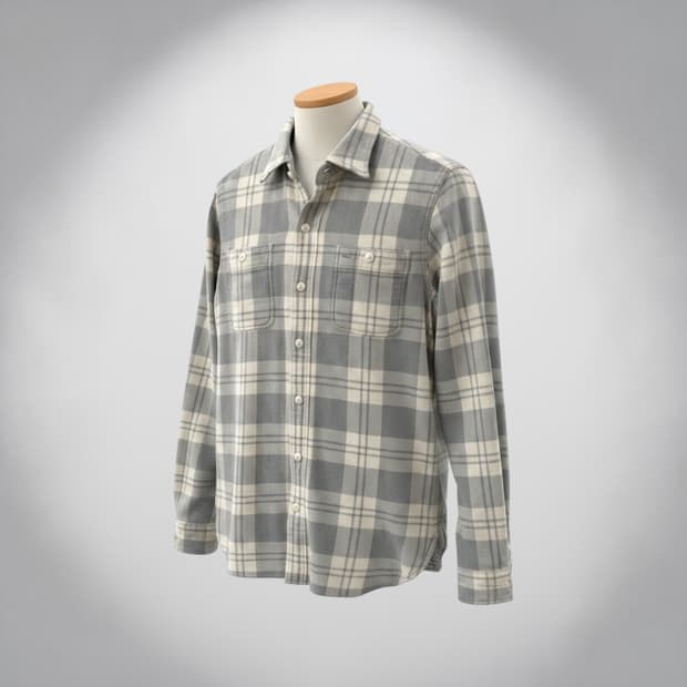 S/ RRL 더블알엘 플란넬 워크 셔츠 자켓 상품이미지1
