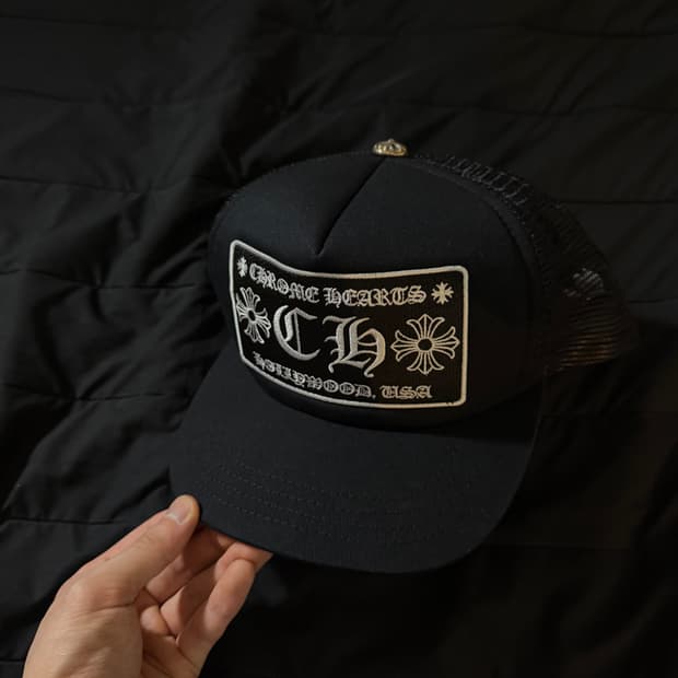 크롬하츠 CH 할리우드 트러커햇 블랙