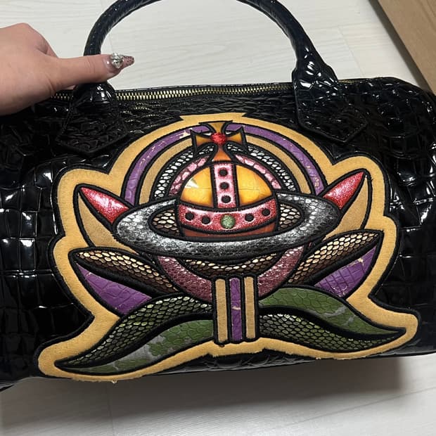 비비안웨스트우드 00s 페이던트 볼링백