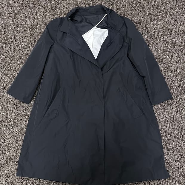 MINE 마인 한섬 여성 트렌치 코트 블랙 88사이즈