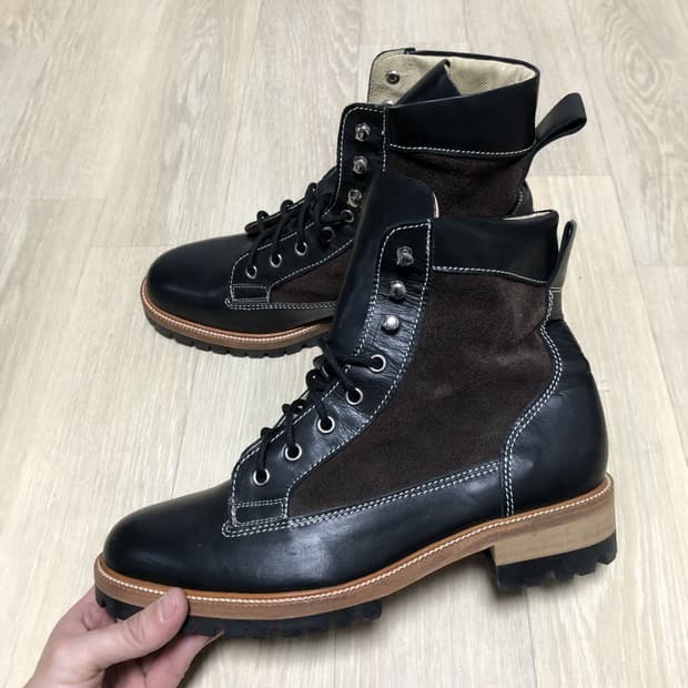 (260) 잘란 스리와야 REX SHOES 키높이 굿이어웰트 8홀 부츠