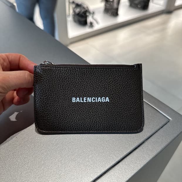 Balenciaga 발렌시아가 캐시 롱 코인 카드홀더 