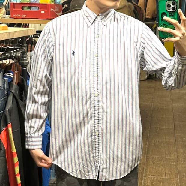 [HI] 폴로 랄프로렌 셔츠 클래식 스트라이프