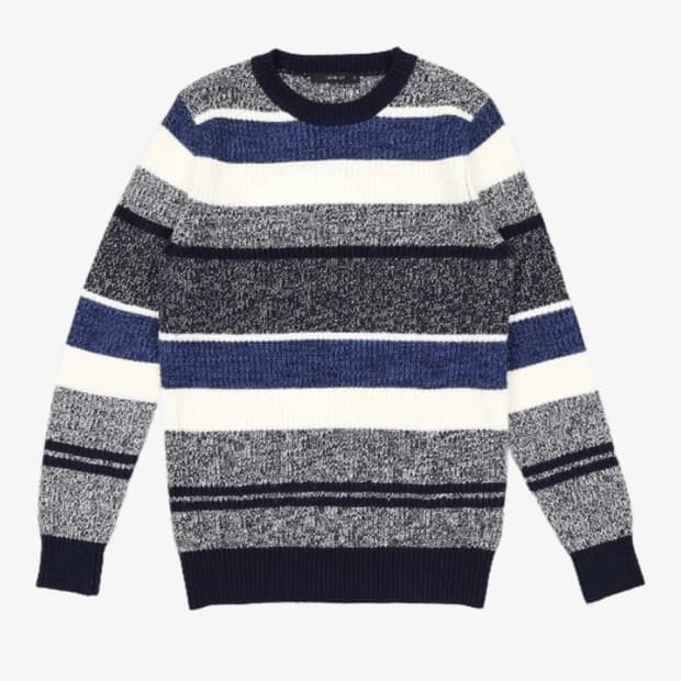유니온베이 스트라이프 니트 스웨터 95
