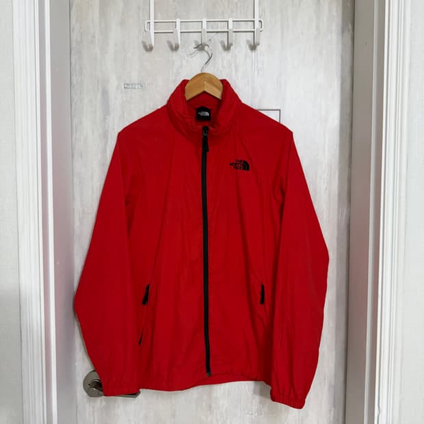 남성 95 M / 노스페이스 경량 바람막이 자켓 레드