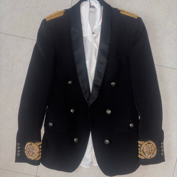 발망 h&m 사자자수 오피서 재킷