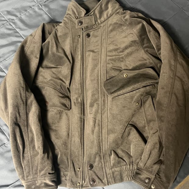 빈티지 스웨이드 자켓