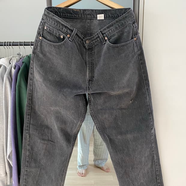 [36] 90s 리바이스 565 블랙