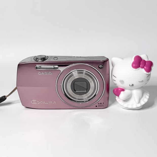 카시오 엑슬림 ex-z2000 핑크 디카