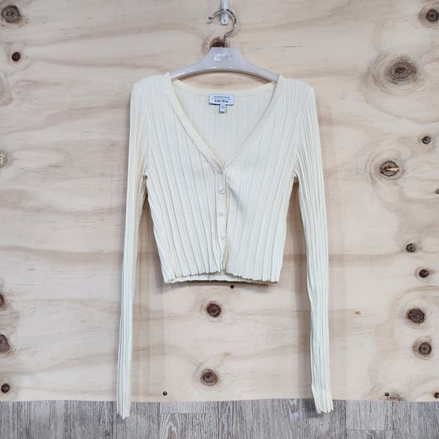 234) 앤아더스토리즈 크롭 골지 가디건