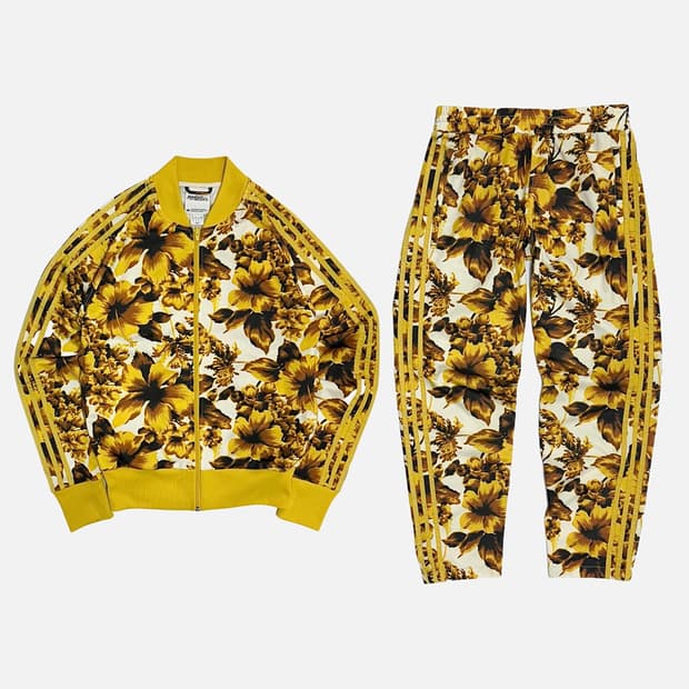 아디다스 X 제레미스캇 골든플라워 져지 셋업 트랙탑 트레이닝복 세트
