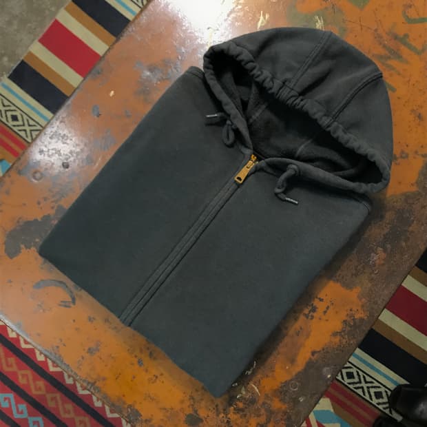 칼하트 에이징 차콜 기모 집업 후디 남성 102 105 여성 프리사이즈