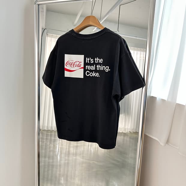 Coca-Cola 코카콜라 라이센스 코크 반팔 티셔츠