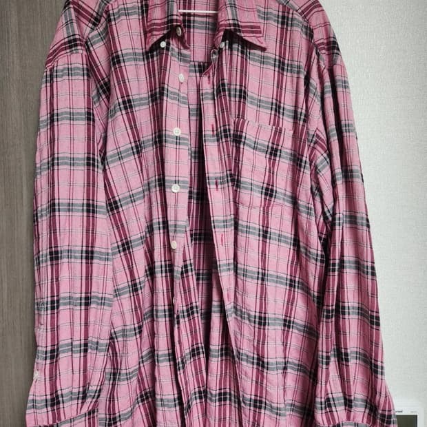 아워레가시 버로우드 메모리 체크 셔츠 46